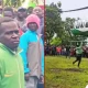 Man Hangs On Helicopter Kenya