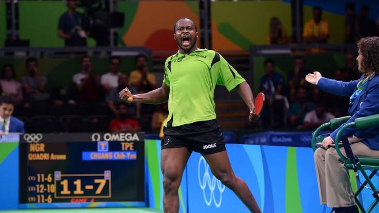 Quadri Aruna ITTF Win Over Salifou