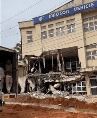 Anambra Government Innoson Demolition