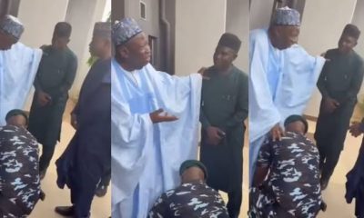 Police Officer Ganduje's Shoelace