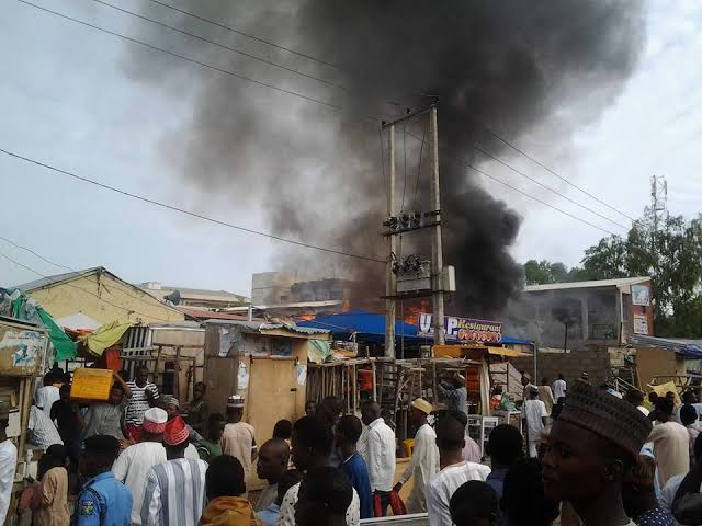 Fire GSM Market Kano